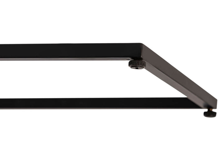 Beistelltisch - Sofatisch TRONTO - Laptoptisch C-Tisch - Metall Gestell schwarz