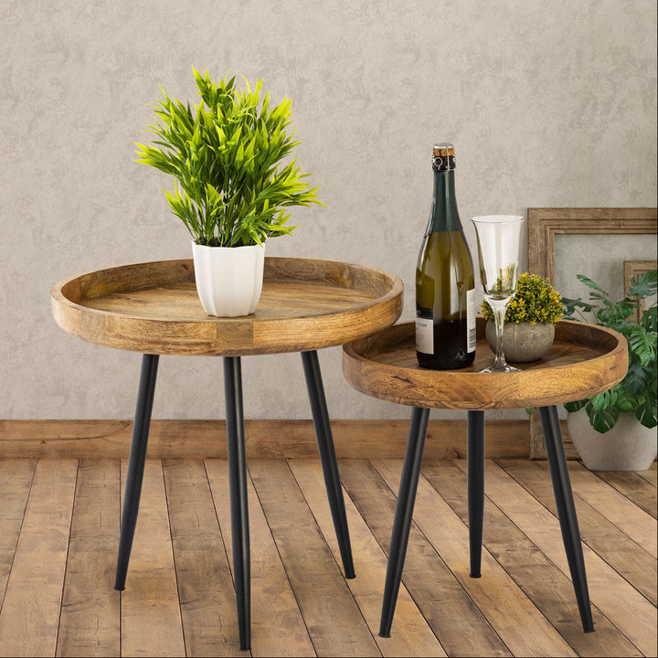 Beistelltisch VANCOUVER - Couchtisch - Wohnzimmer - Dekotisch - ø 40 o. 50cm