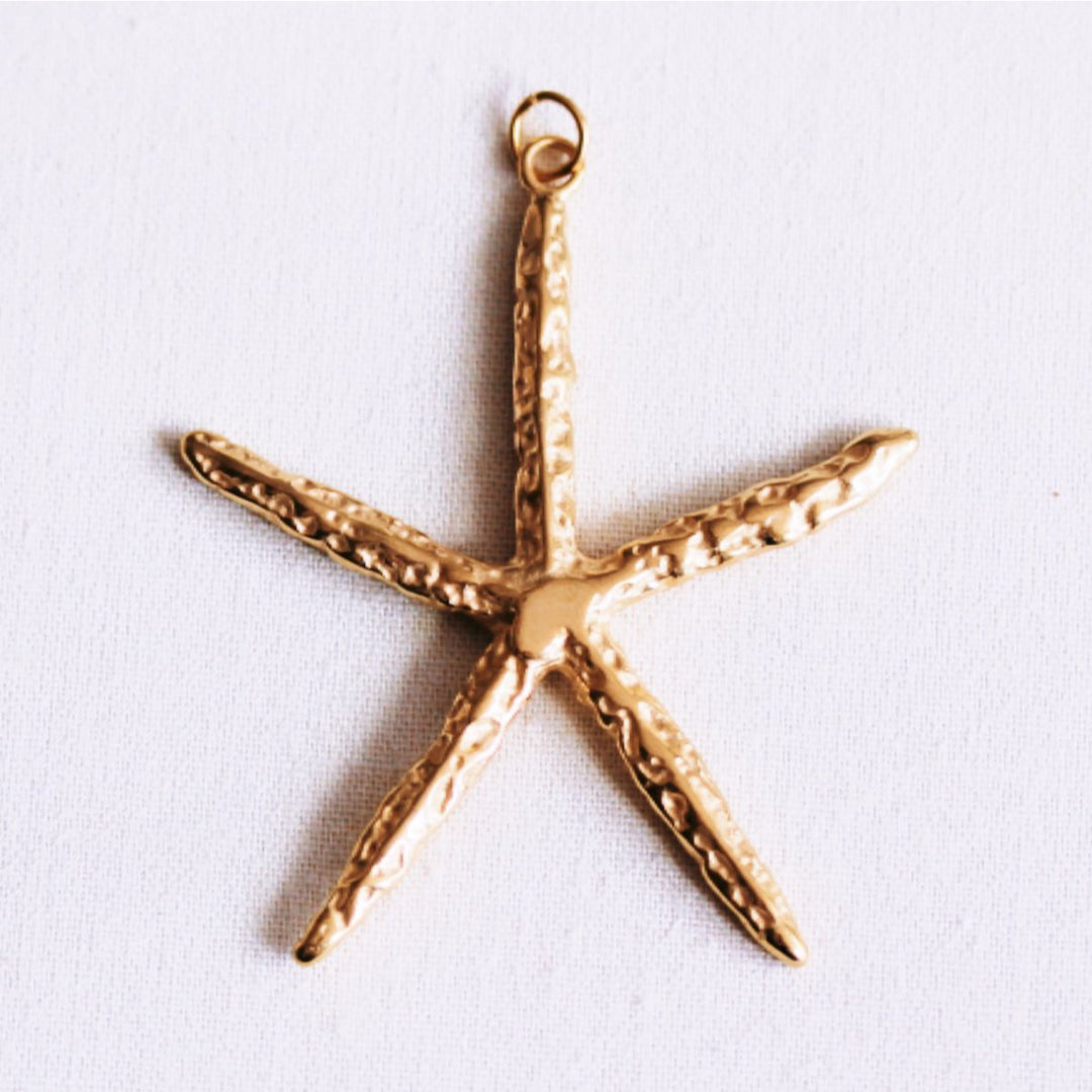 Charm STARFISH Gold - Kettenanhänger
