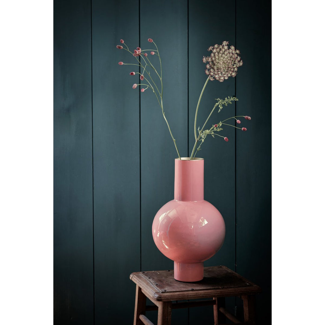 Vase Metal medium PINK 40cm