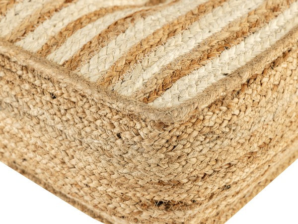 Bodenkissen - Sitzpouf - Loungekissen - Natur Jute