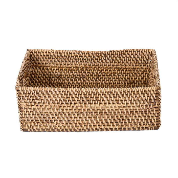 RATTAN Aufbewahrungskorb - Regalkorb - Dekokorb