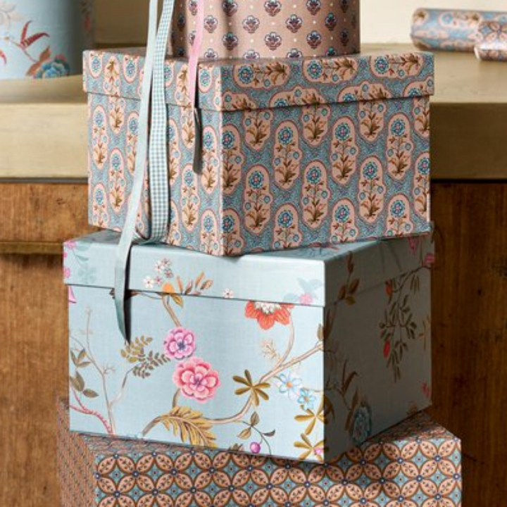 Schachteln BLOOMING TALES - Aufbewahrungsboxen 2er Set
