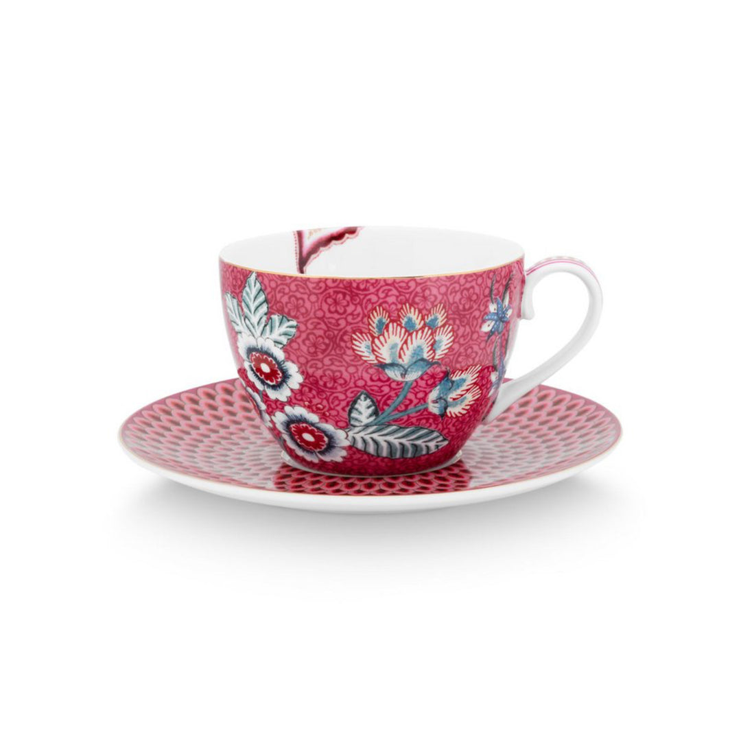 Tassen FLOWER FESTIVAL Dark Pink - 2er-Set