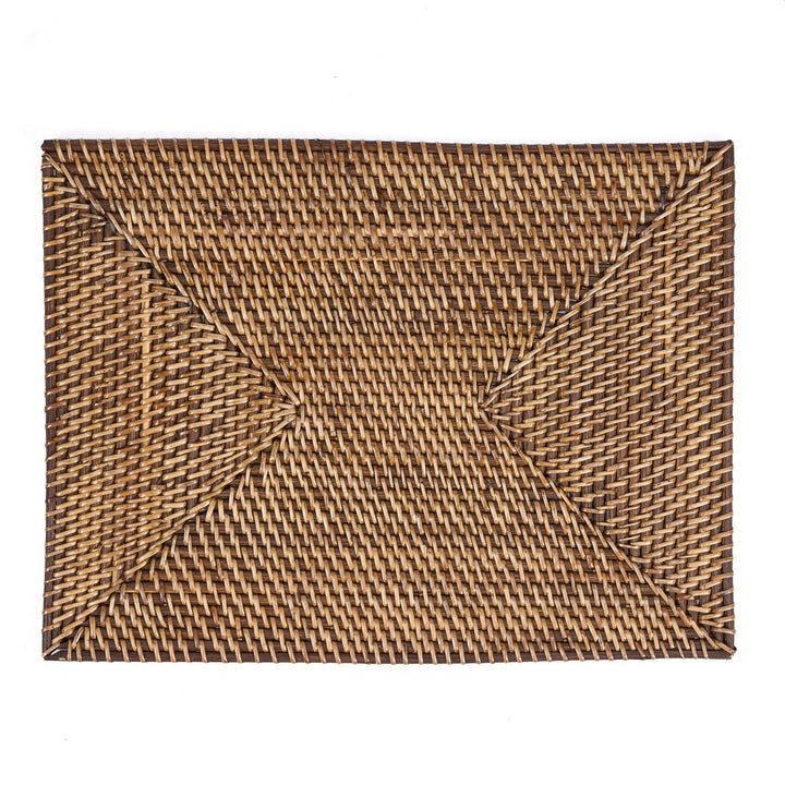 COLONIAL Tischset - Platzset - Dekomatte - rechteckig Naturbraun