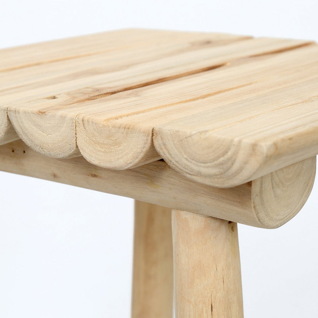 ISLAND Barhocker - Teakholz Natur