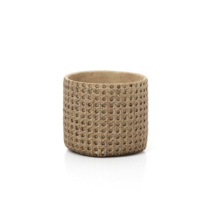 RATTANROCK Pflanzkübel M - Pflanztopf - Dekotopf