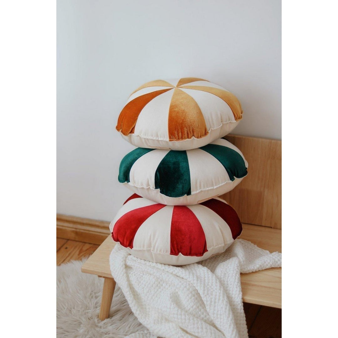 CANDY Patchwork-Kissen / Gold