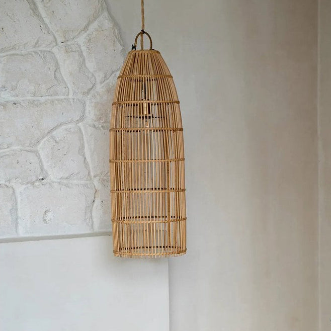 FISH TRAP Lampenschirm - Natur - M