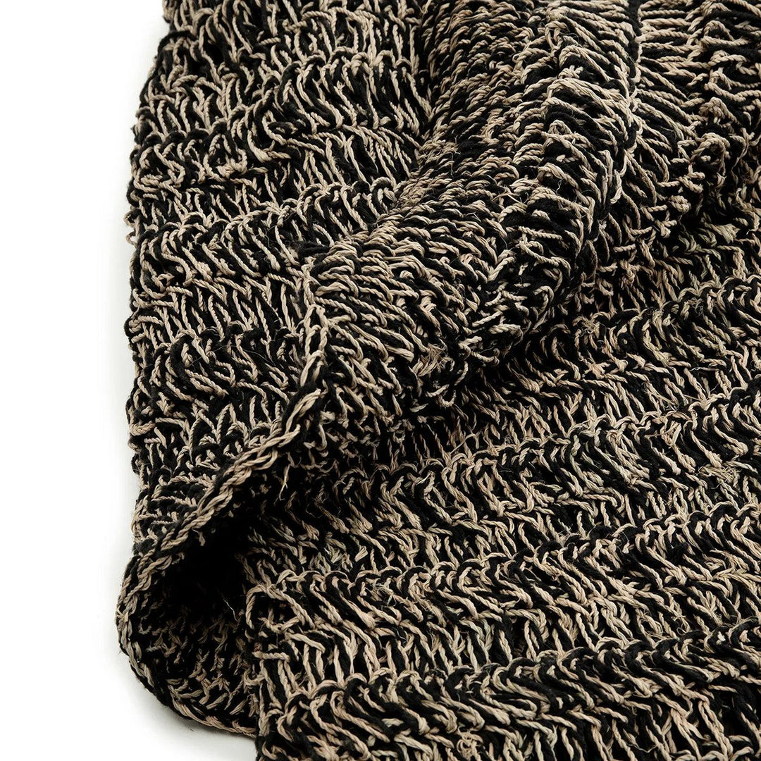 SEAGRASS Teppich - Naturschwarz 180x240