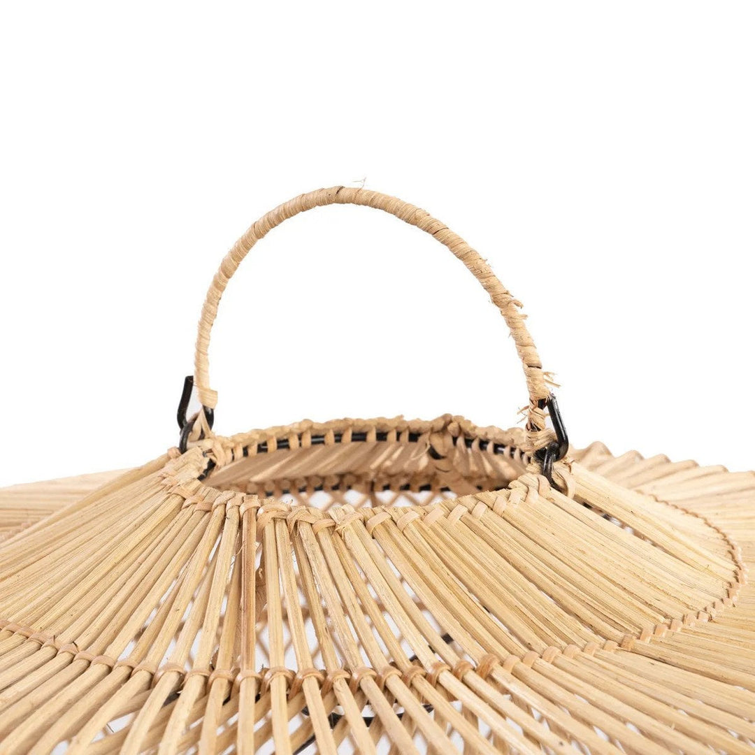 BATU BOLONG Lampenschirm - Bodenlampe - Natur M