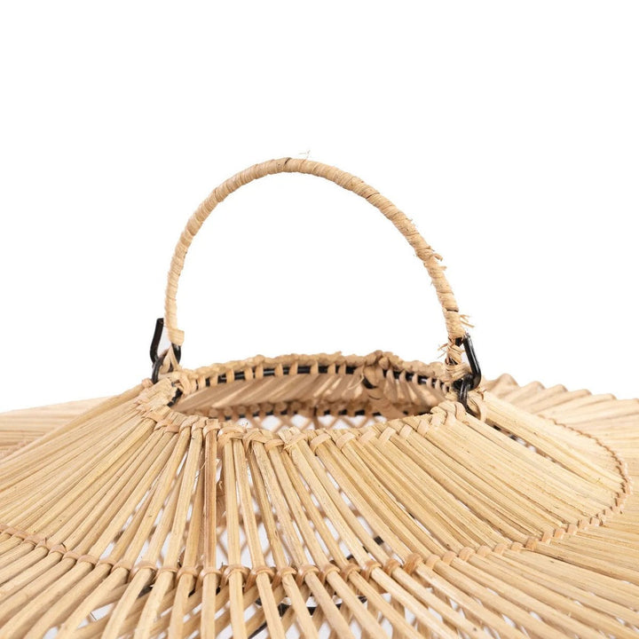 BATU BOLONG Lampenschirm - Bodenlampe - Natur M