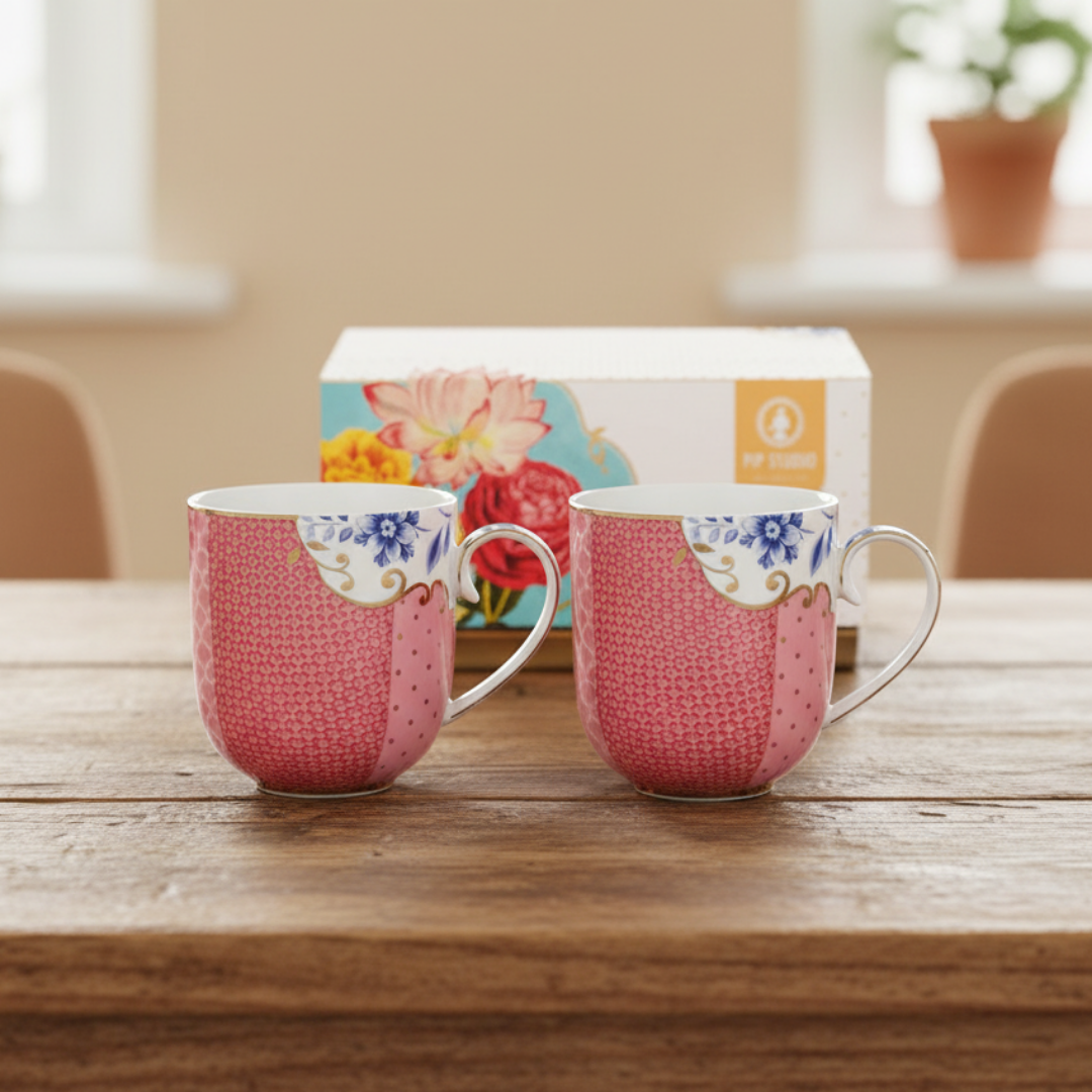 Tassen 2er-Set ROYAL PINK