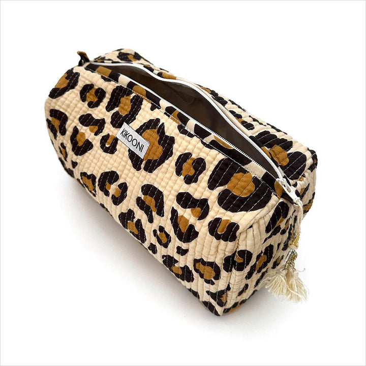 handgemachte Kosmetiktasche OH LEO - Innenfutter Polyester