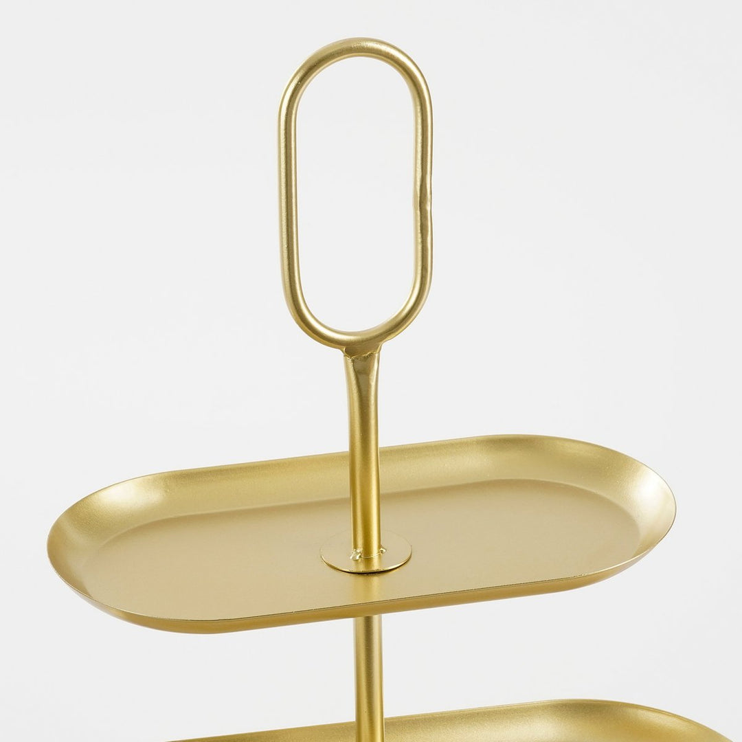 Rama Etagere 3 Ebenen – Metall – Gold