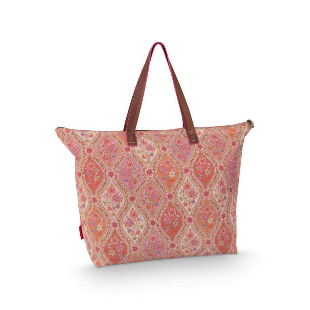 Tote Bag large TILDA ORNAMENTO ORANGE
