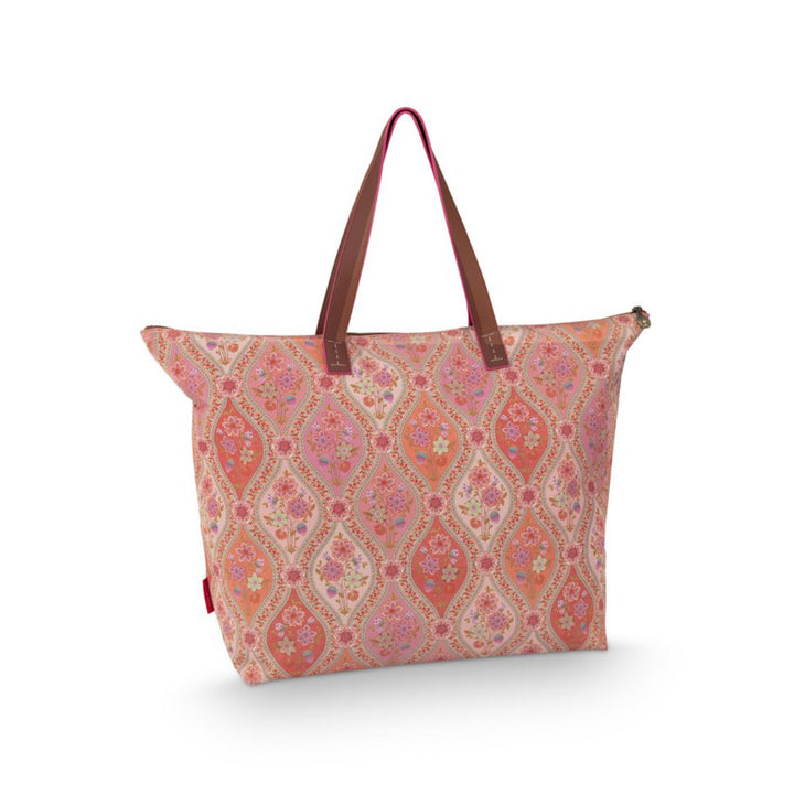 Tote Bag large TILDA ORNAMENTO ORANGE