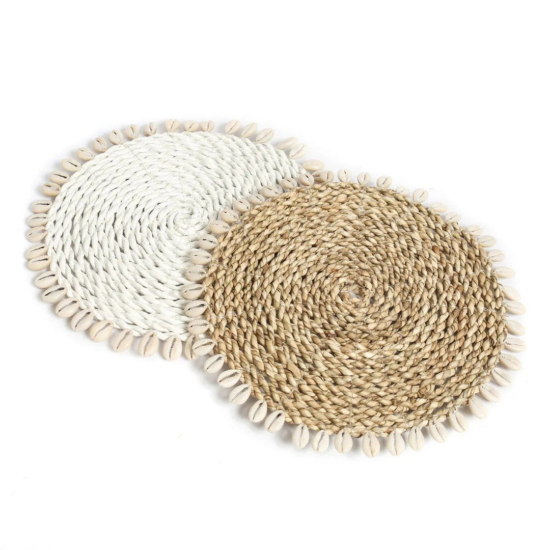 SEAGRASS SHELL Topfuntersetzer - Tischset - Platzset - Wanddeko