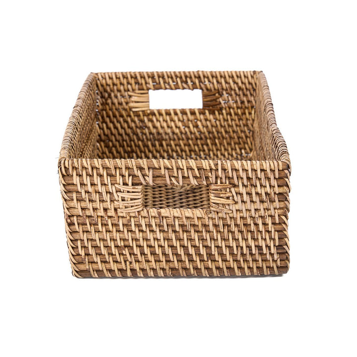 RATTAN Aufbewahrungskorb - Regalkorb - Dekokorb