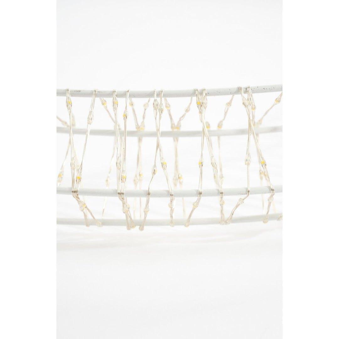 LED Weihnachtsdeko - Lichterkranz - warmweiß – Ø56 cm