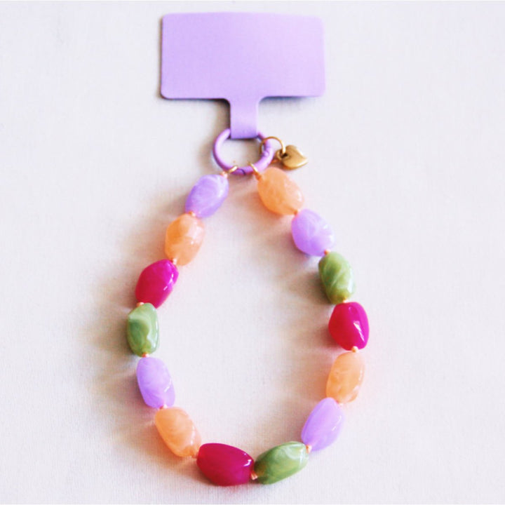 Handyband - Perlenkette NUGGETS - Bunt
