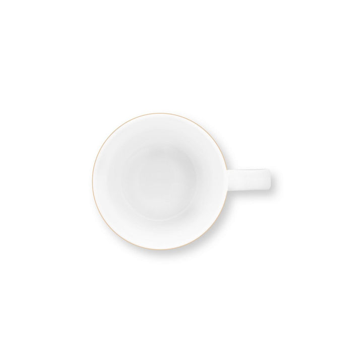 Tea for One LOVE BIRDS MEDALLION Stripes GREEN