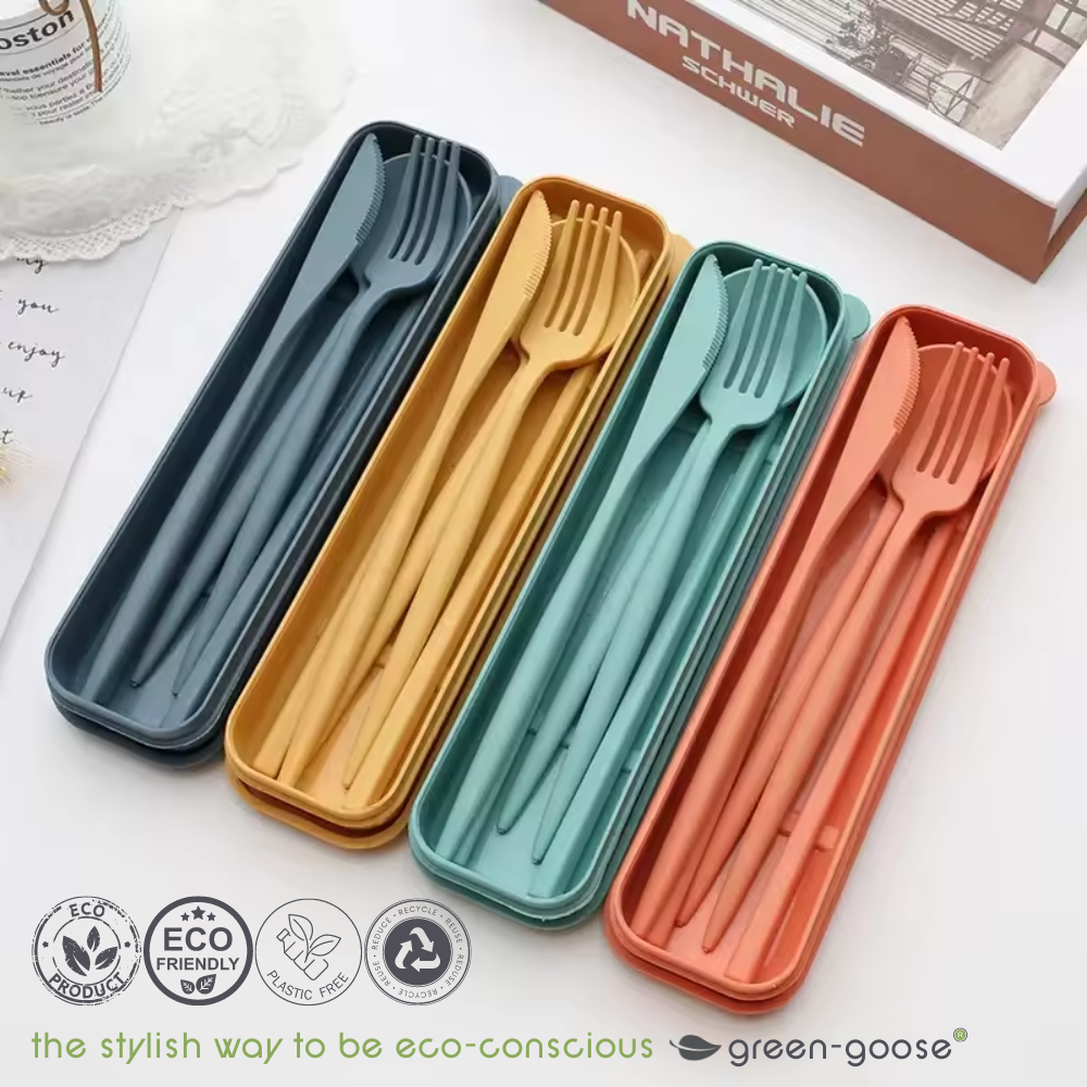 BIO Geschirr 28er-Set - Picknick-Set