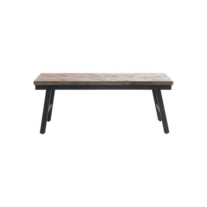 HERRINGBONE Holzbank 110cm