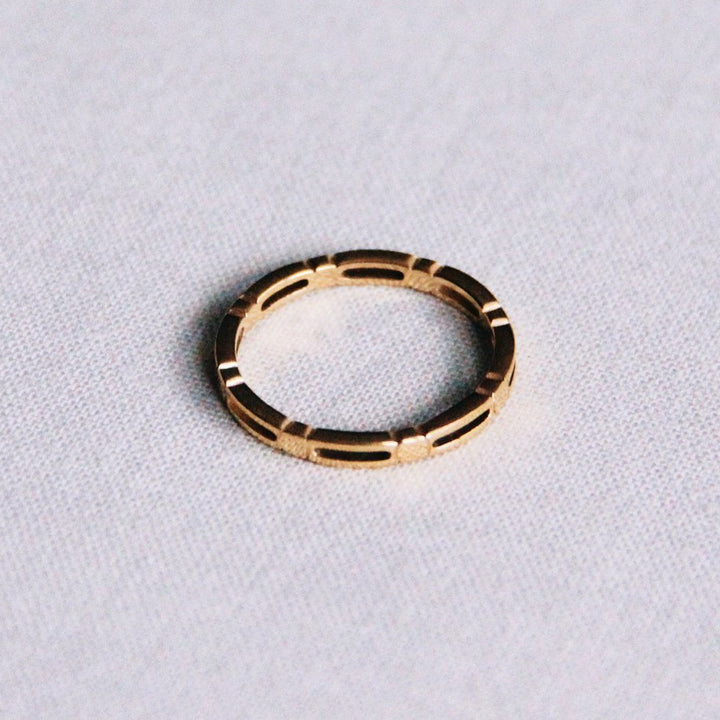 Ring - CUBES - Gold