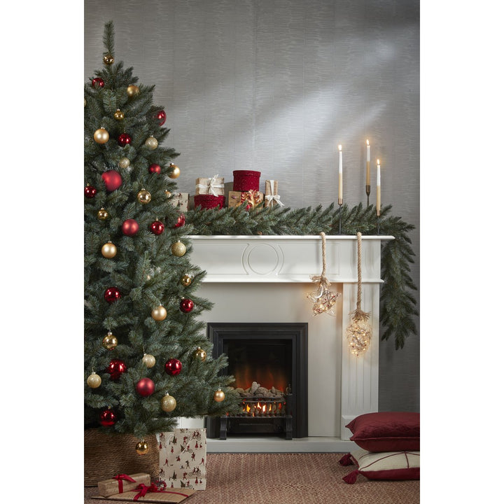 Weihnachtsbaum Korb - H26 x Ø58 cm - Seegras - Naturbraun