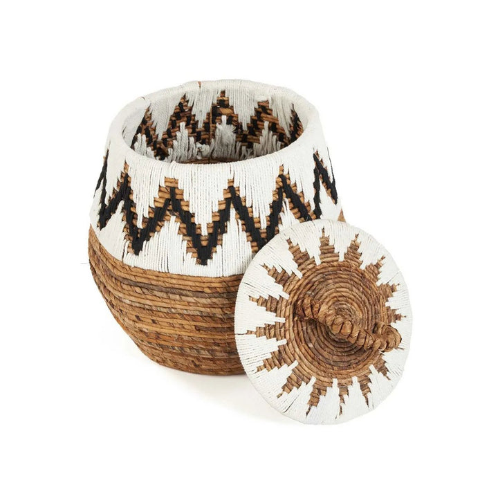 LITTLE BAY BEACH Korb mit Deckel - M