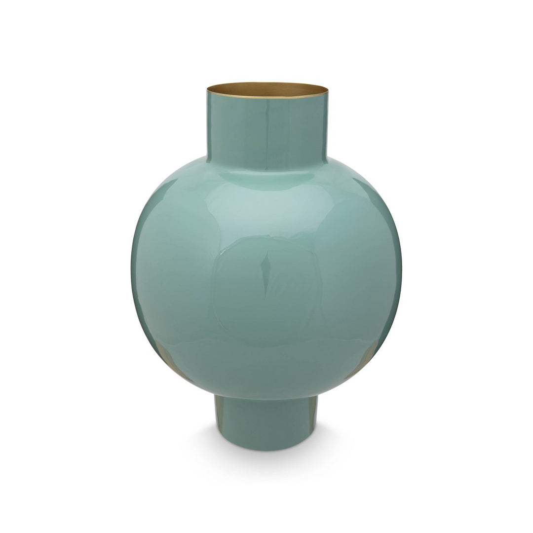 Vase Metal large SOFT GREEN 42cm
