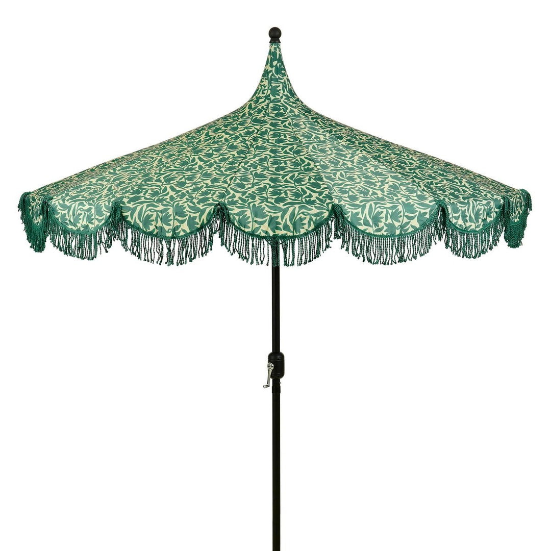 KELLY Sonnenschirm mit Floralmuster - Grün