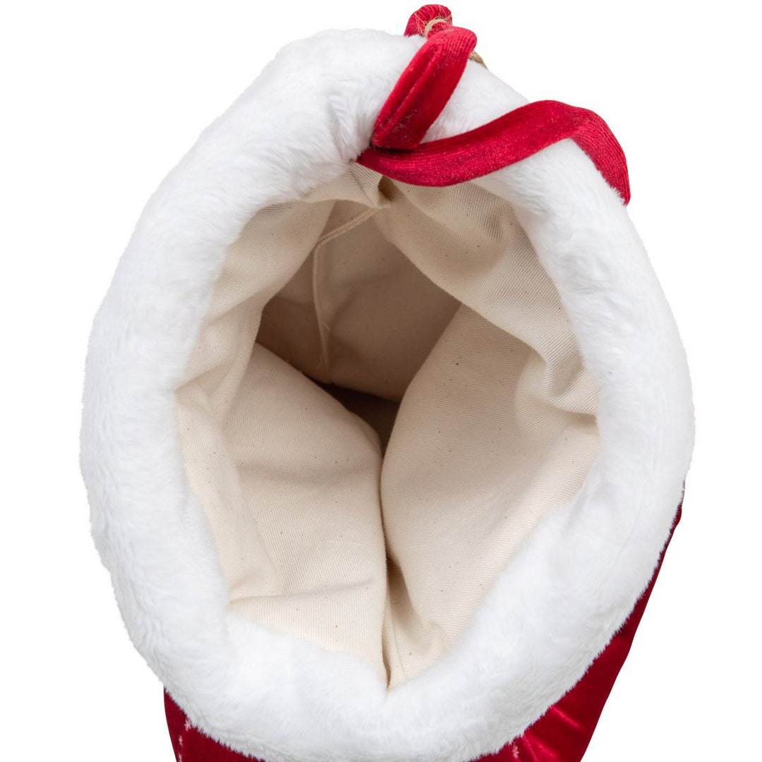 CANDY Weihnachtsstrumpf / Rot