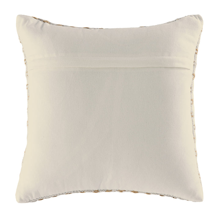 Dekokissen - Sofakissen - Zierkissen - Natur Baumwolle & Jute - 2er-Set