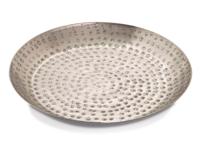 Dekotablett - Kerzentablett - Serviertablett - Metall Tablett gold o. silber