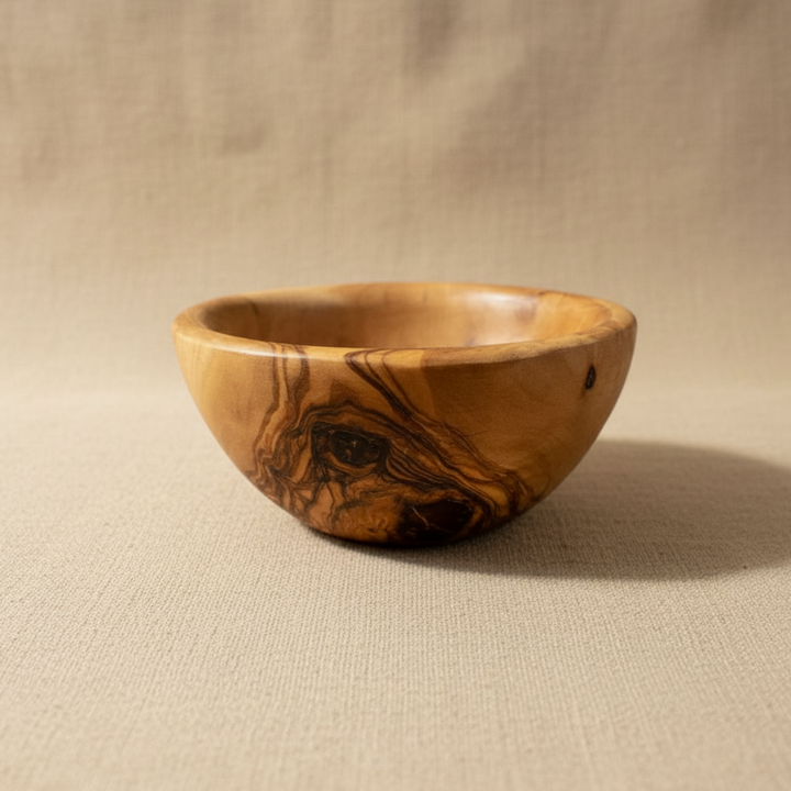 Tapas Schale aus Olivenholz Ø12cm
