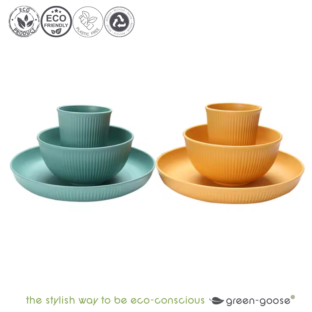 BIO Geschirr 28er-Set - Picknick-Set