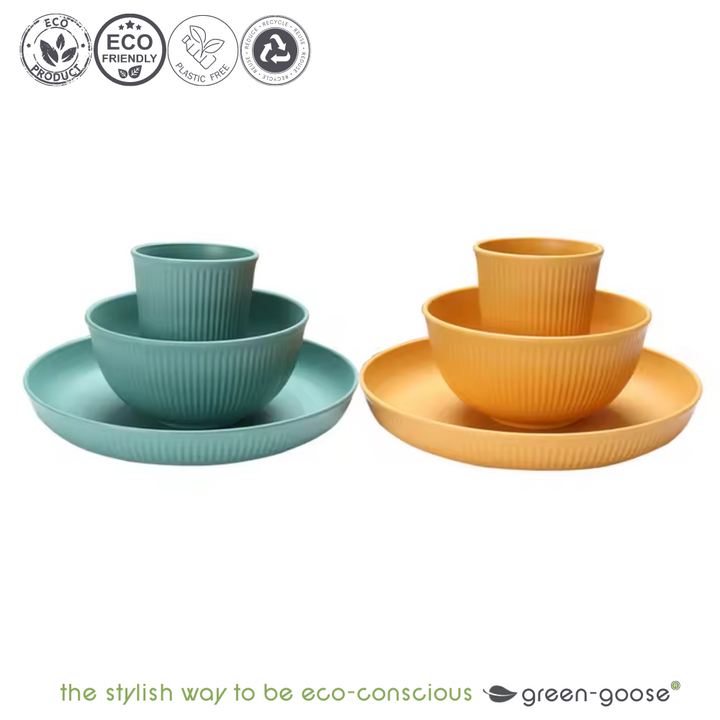 BIO Geschirr 28er-Set - Picknick-Set