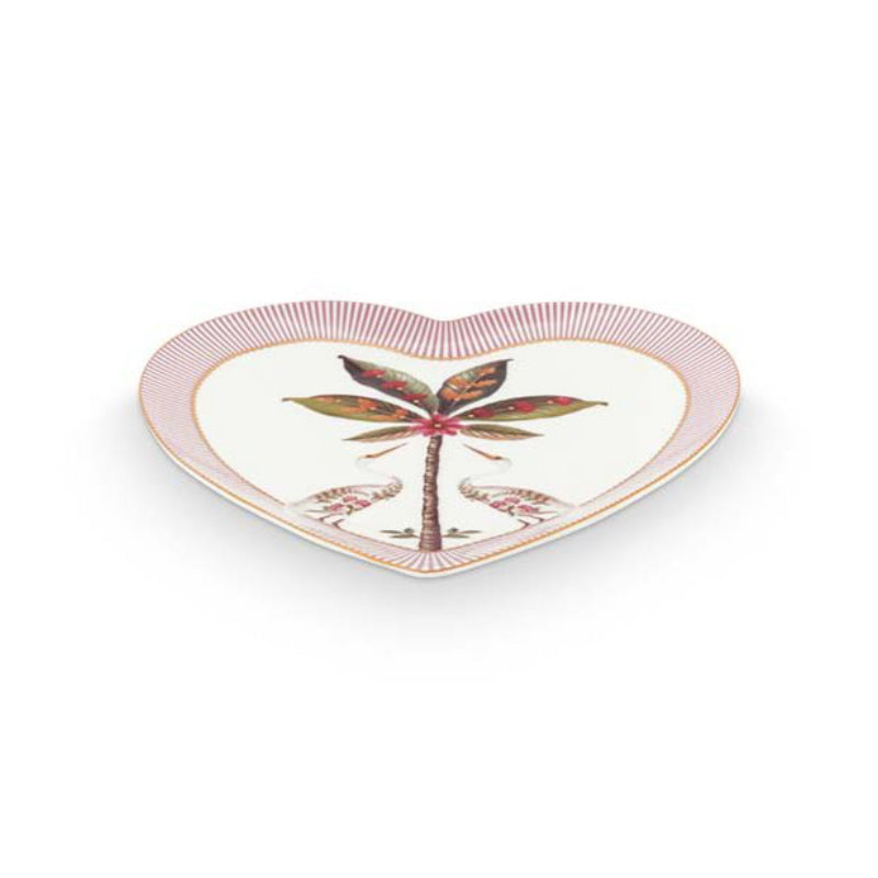 Teller in Herzform LA MAJORELLE Pink - 2er-Set