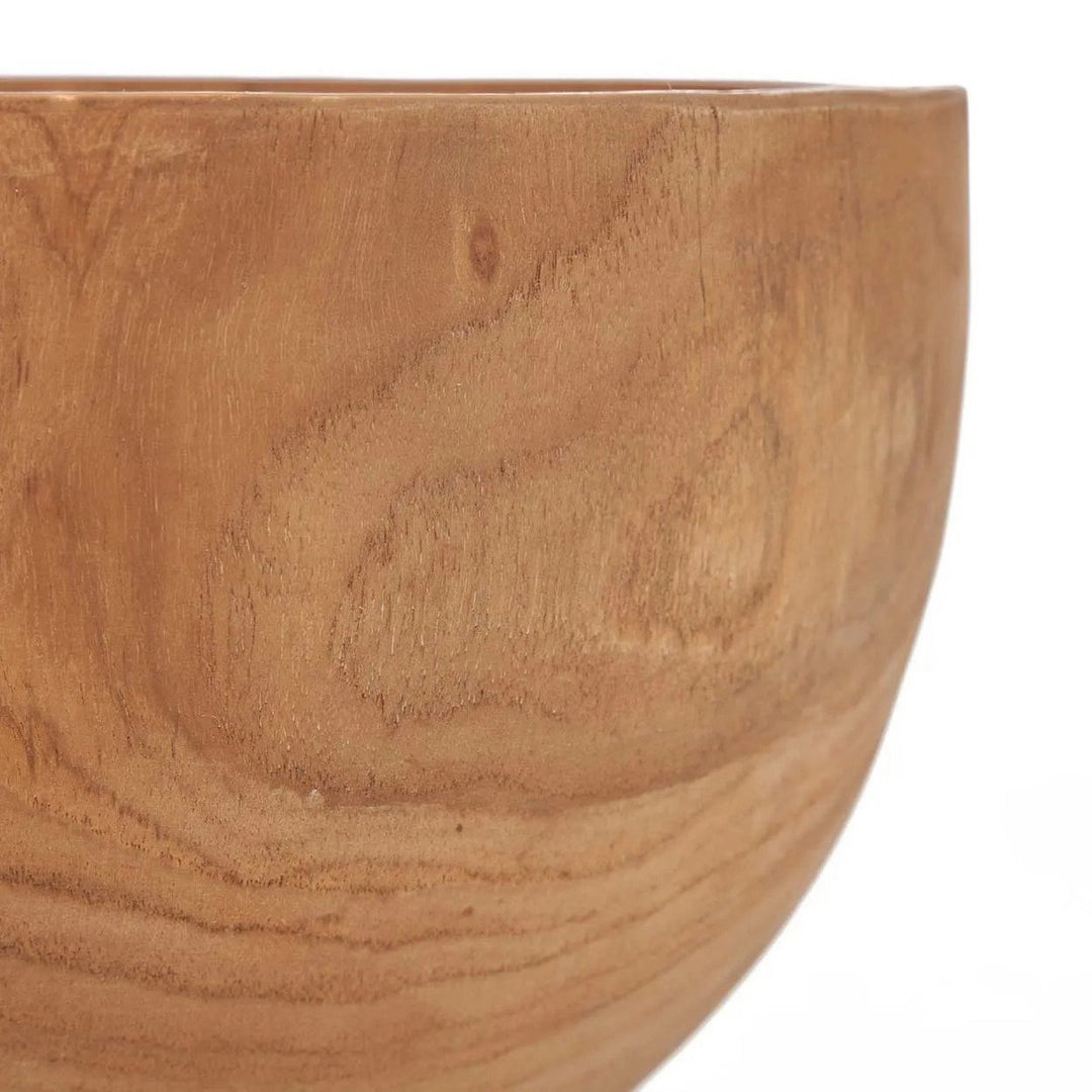TEAK ZEN Schale - Schüssel - Servierschale - Dekoschale