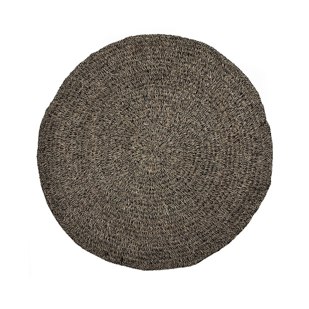 SEAGRASS Teppich - Naturschwarz rund 200