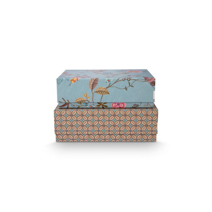 Schachteln BLOOMING TALES - Aufbewahrungsboxen 2er Set