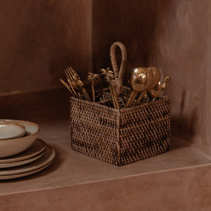 RATTAN Besteckhalter N°4