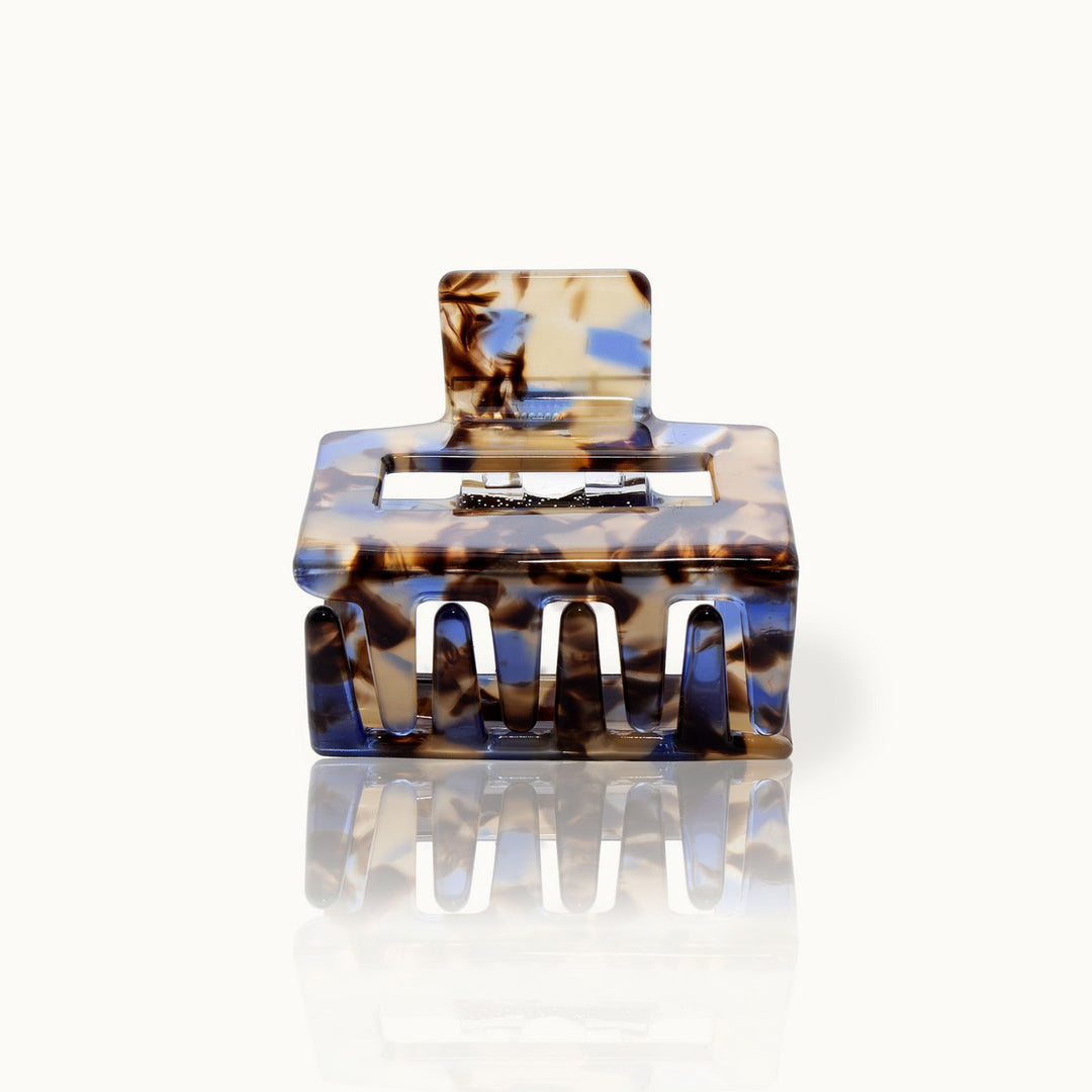 Haarklammer Square BLUE LEO