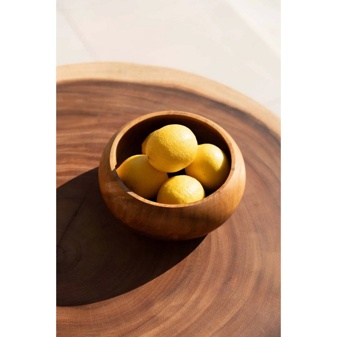 TEAK ROOT Schale - Obstschale - Dekoschale 20cm