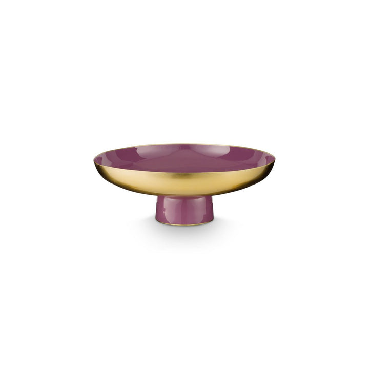 Dekoschale Low Tray Metal LILAC 35cm
