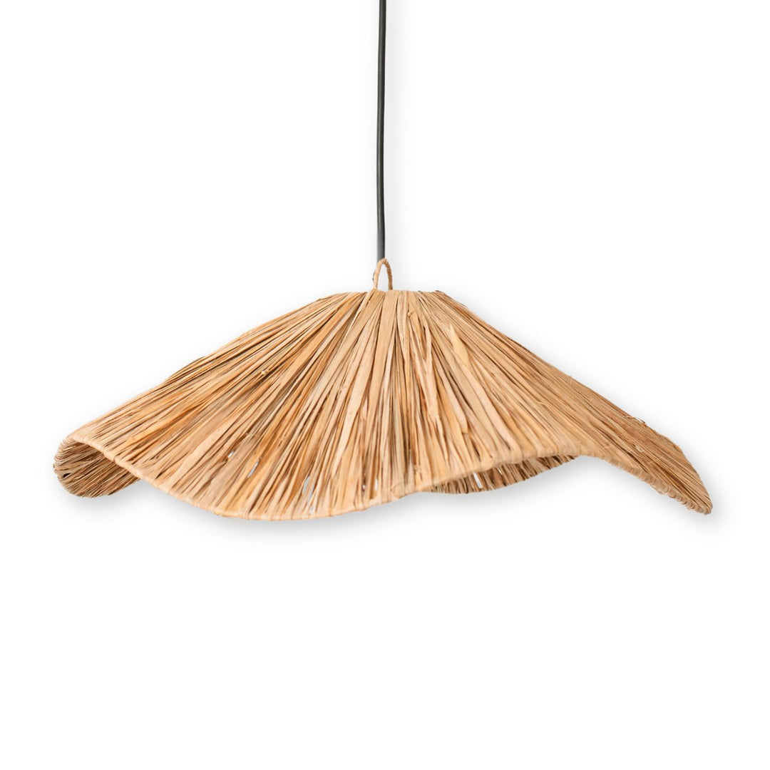 Lampenschirm TAMPAH – Deckenleuchte – natürliche Pendelleuchte – handgefertigte Deckenlampe