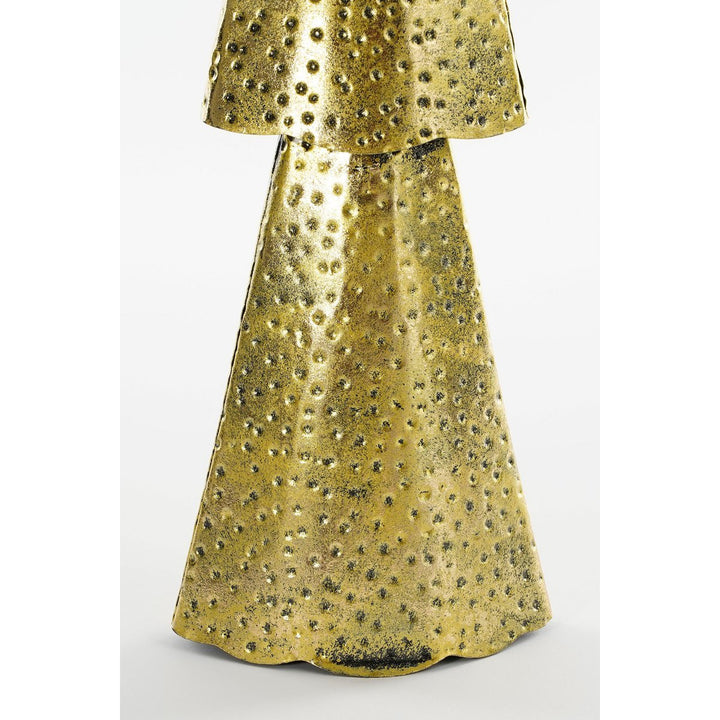 Deko Weihnachtsbaum – Metall – Gold – H68cm