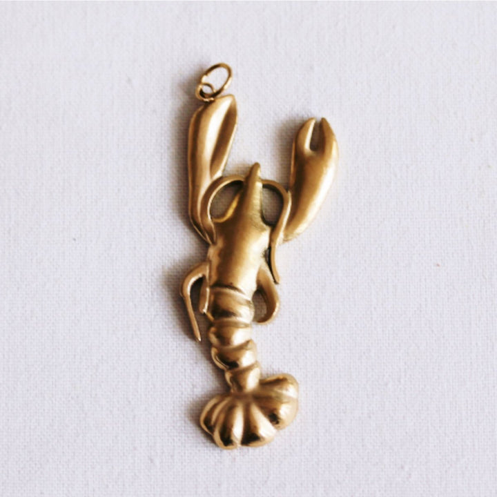 Charm LOBSTER Gold - Kettenanhänger